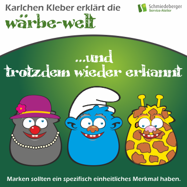 Karlchen Kleber erklärt den Wiedererkennungswert